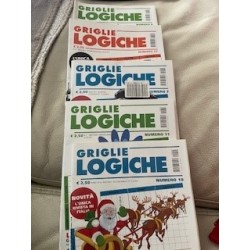 Griglie Logiche pacchetto 8 numeri €25,20 anziché €36,00 sconto applicato 30% 
